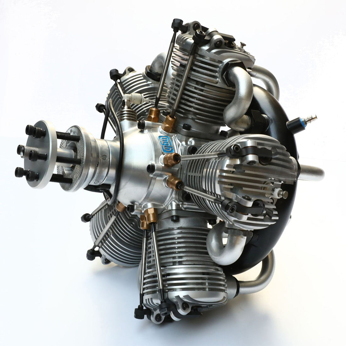 NGH GF150R5 150cc Radial Engine Five-cylinder Four-stroke Air-cooled Gasoline Engine Model for Fixed-Wing RC Airplanes