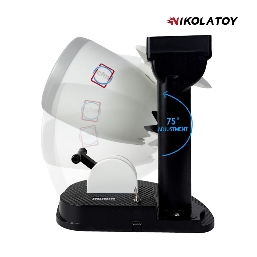 Dsektop JetFan - Equipped with wireless charging and humidifier