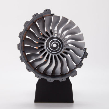 SKYMECH TR900 DIY Functional Turbofan Aero Aircraft Engine 3D Printed Assembly Model Dynamic KIT Version