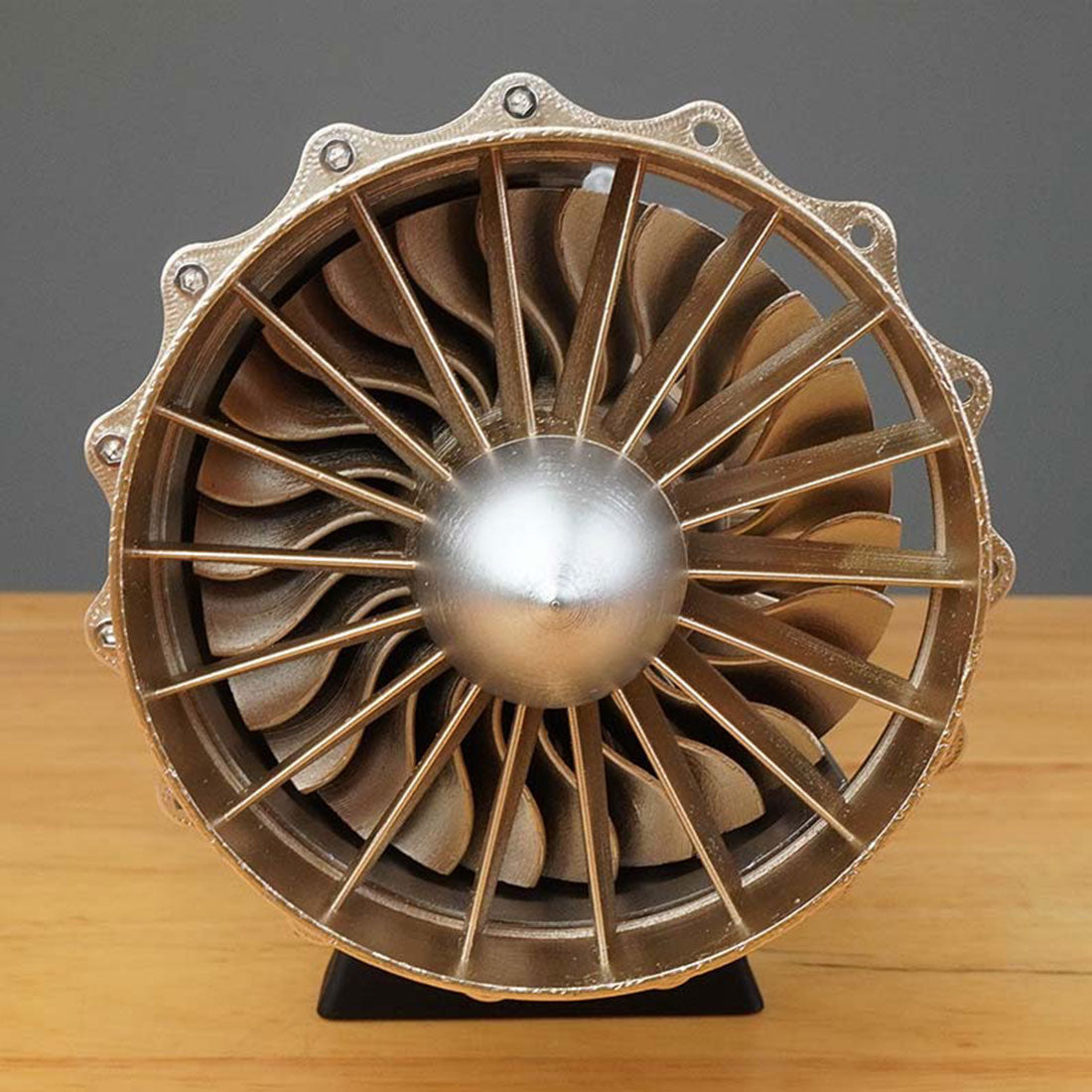SKYMECH 1/20 Turbofan Engine Model Kit - Build Your Own Turbofan Engine that Works - WS-15 DIY Turbofan Frighter Engine 150+Pcs