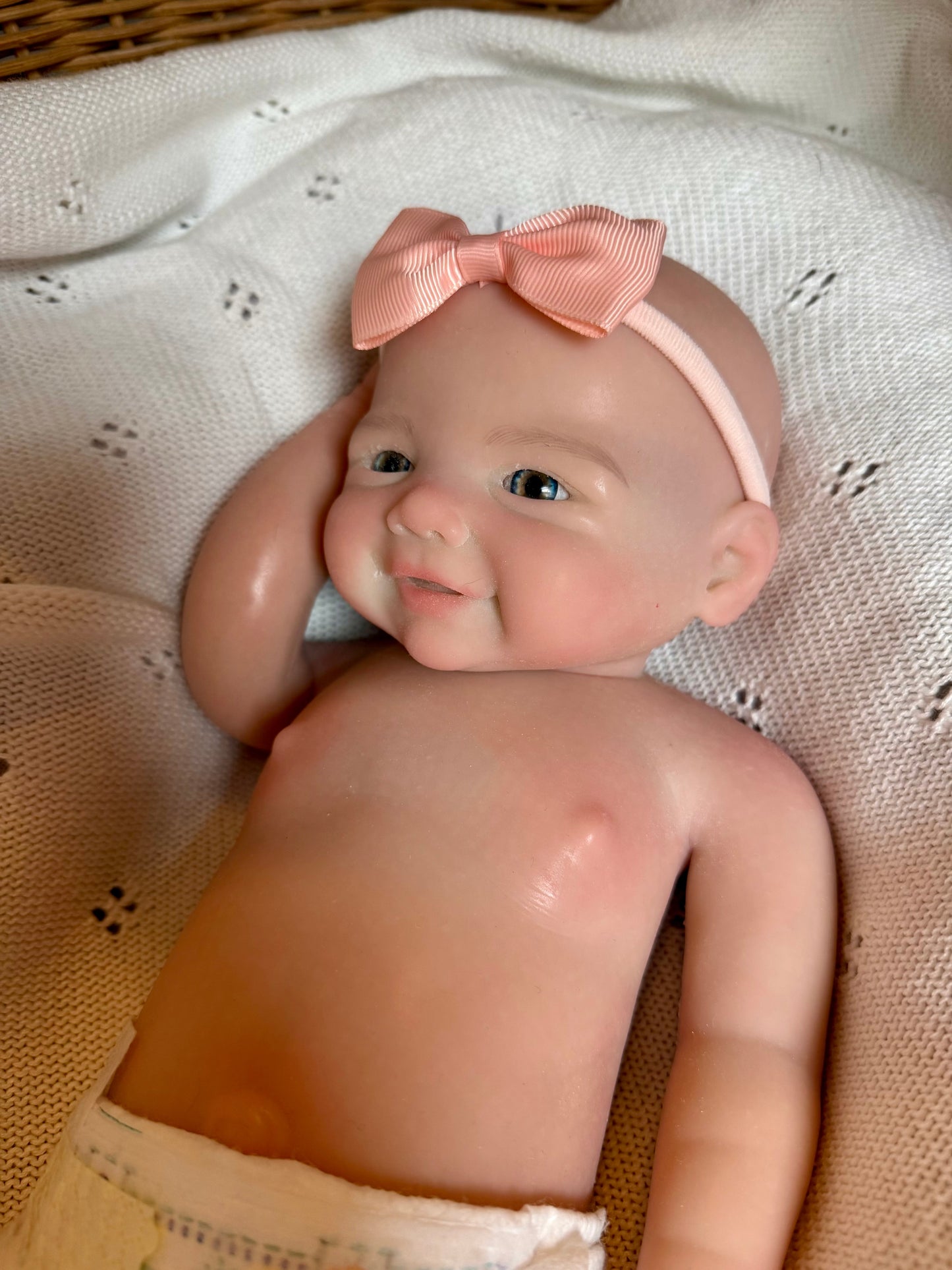 Aurora – Full Body Silicone Reborn Baby Doll | Realistic Newborn Girl