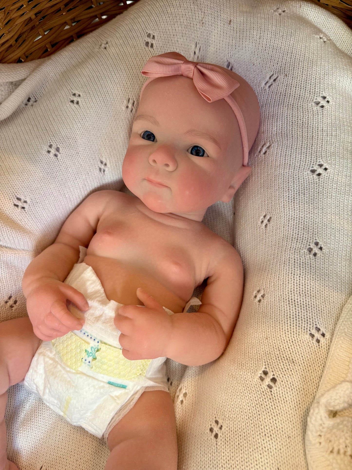 Bessie – Full Body Silicone Reborn Baby Doll | Realistic Newborn Girl