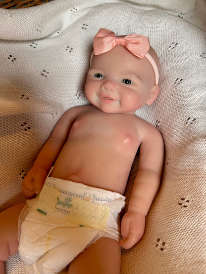 Aurora – Full Body Silicone Reborn Baby Doll | Realistic Newborn Girl