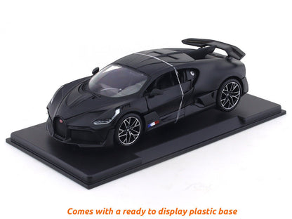 Bugatti Divo Black 1:24 Maisto diecast alloy scale model car