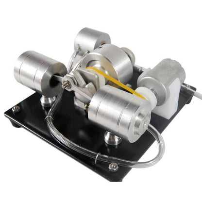 DIY Assembly Steam Engine Kit Model Science Experiment with Electric Generator