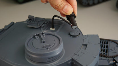 Tank Tiger Long 1:16, Smoke, Sound, BB Shot Function + IR, 2,4 Ghz metal suspension