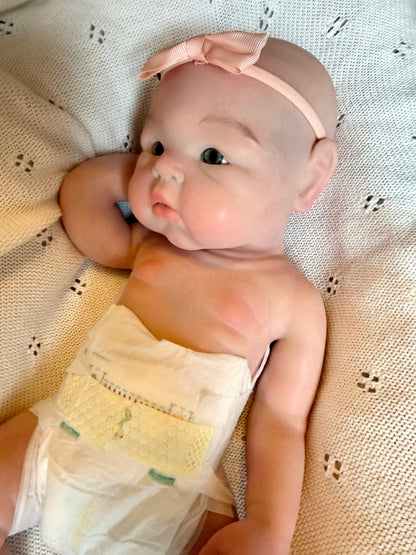 Willow – Full Body Silicone Reborn Baby Doll | Realistic Newborn Girl