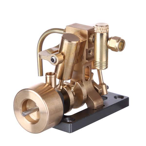 Mini Inline 2 Cylinder Steam Engine Model for 40cm Boat Model Gift Collection - Enginediy