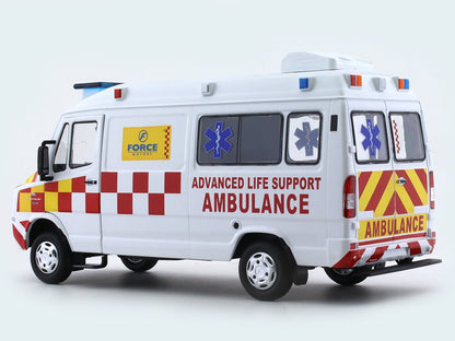 Force / Tempo Traveller Ambulance 1:24 Dealer Edition diecast Scale Model collectible