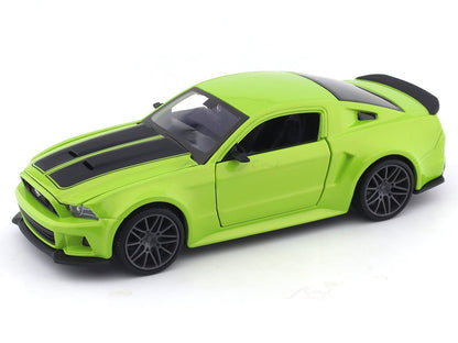 Ford Mustang Streetracer green 1:24 Maisto diecast alloy scale model car