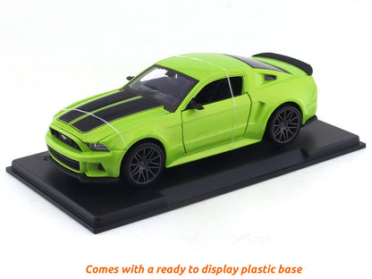 Ford Mustang Streetracer green 1:24 Maisto diecast alloy scale model car