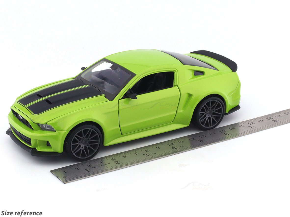 Ford Mustang Streetracer green 1:24 Maisto diecast alloy scale model car