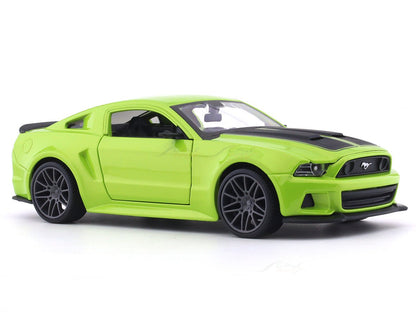 Ford Mustang Streetracer green 1:24 Maisto diecast alloy scale model car