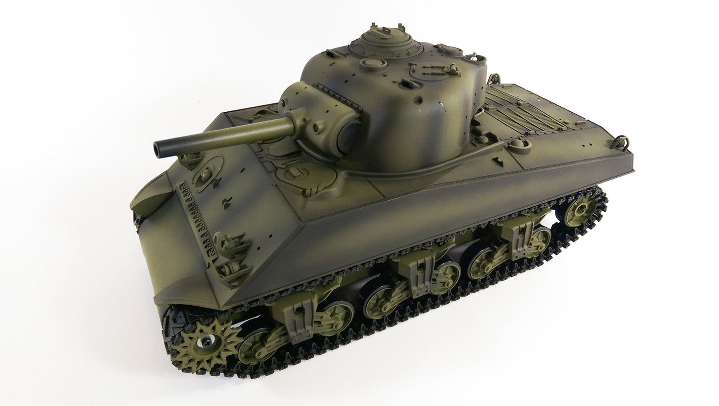 Heng Long 1:16 THE FURY Smoke & Sound 2.4Ghz M4A3 Sherman Radio Control RC Battle Tank Version 7