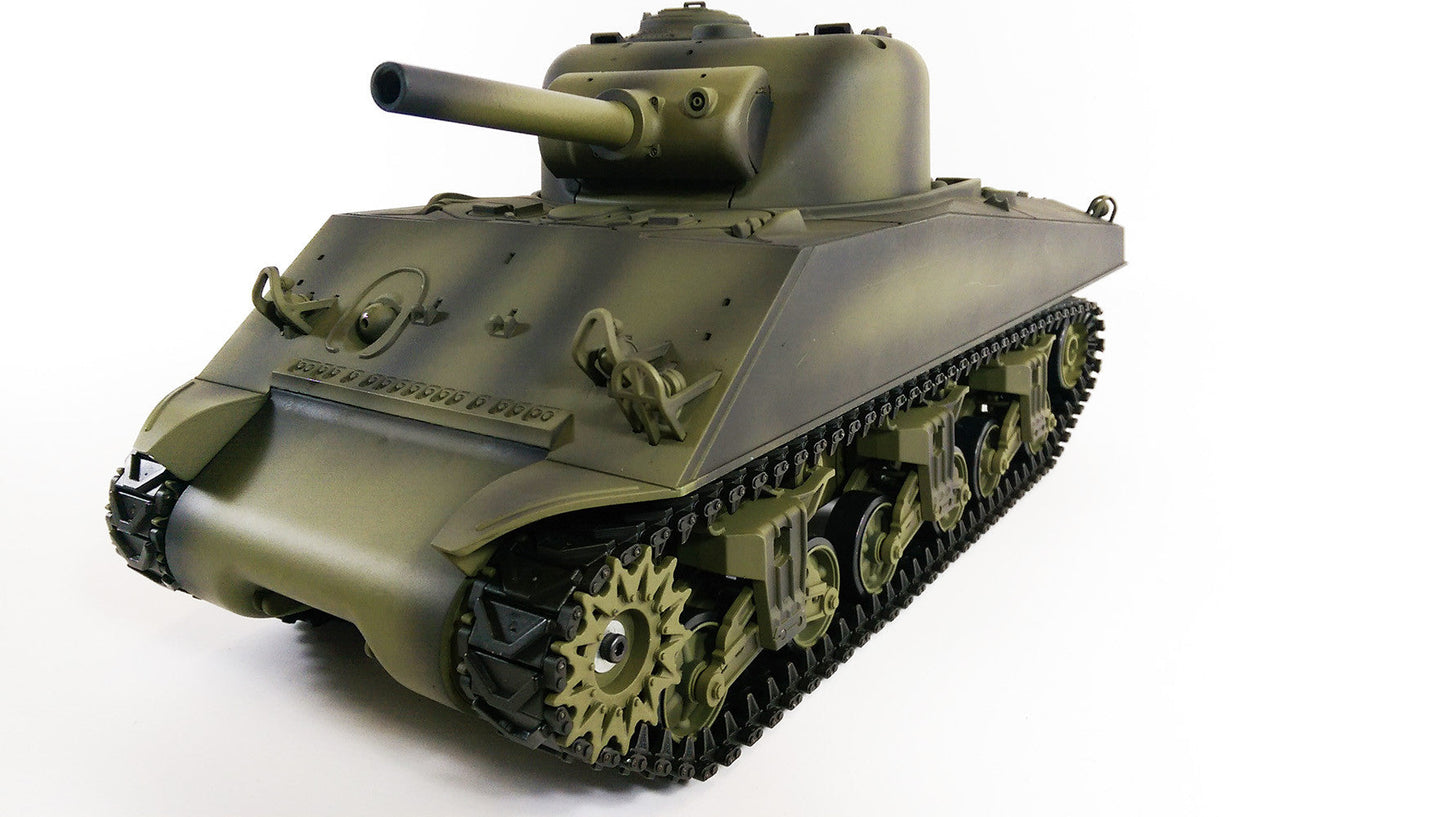 Heng Long 1:16 THE FURY Smoke & Sound 2.4Ghz M4A3 Sherman Radio Control RC Battle Tank Version 7