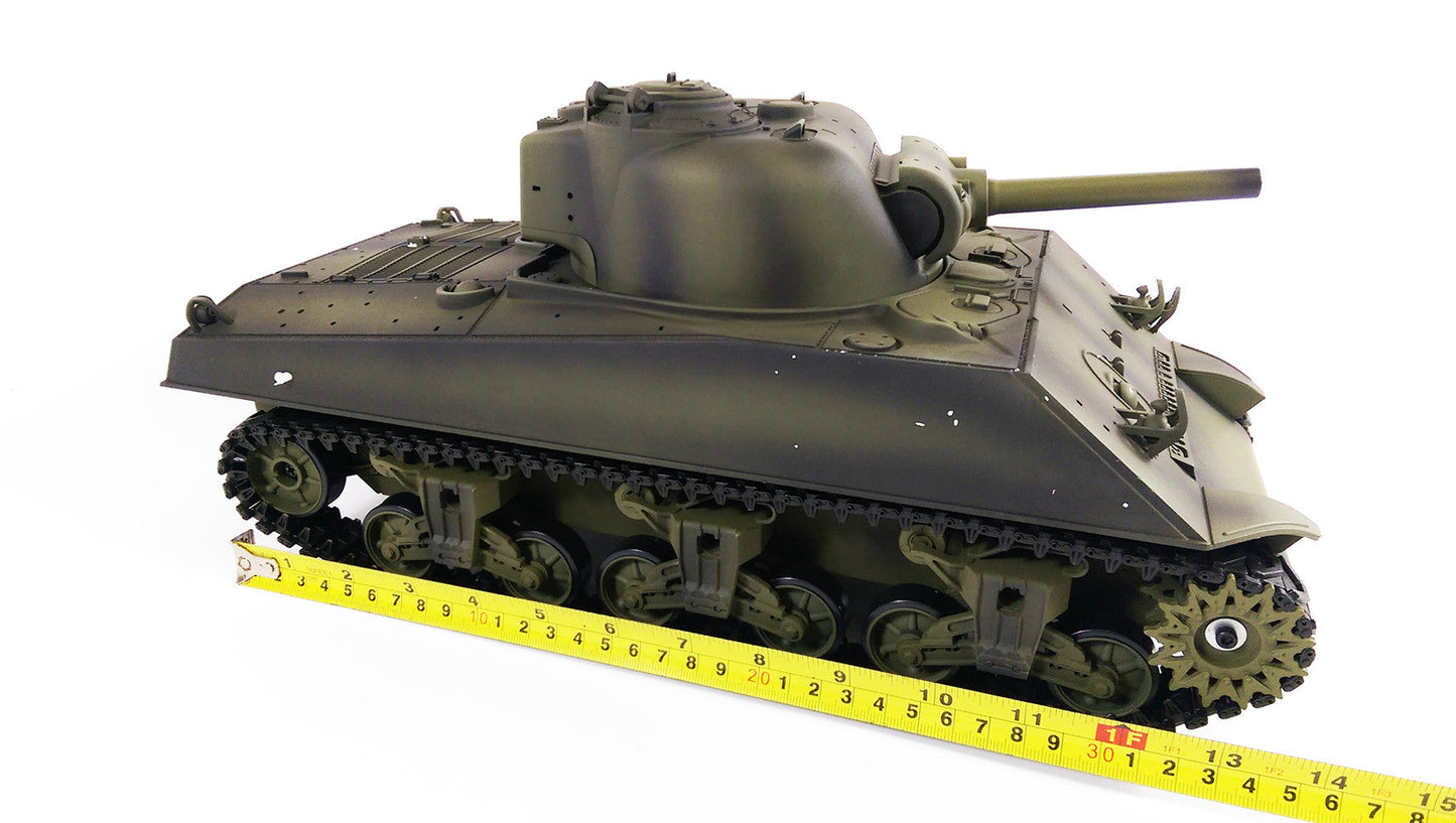 Heng Long 1:16 THE FURY Smoke & Sound 2.4Ghz M4A3 Sherman Radio Control RC Battle Tank Version 7