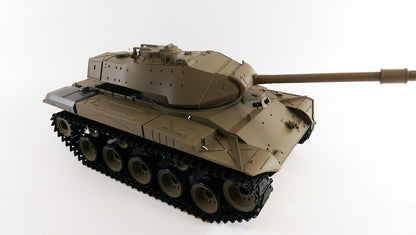 RC 1:16 Heng Long BB Firing Walker Bulldog Tank Remote Control LATEST Version 7 Twin Sound 2.4G RC USA M41A3 Smoking Army Battle Tank INFRARED