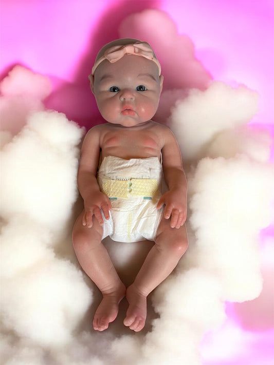 Willow – Full Body Silicone Reborn Baby Doll | Realistic Newborn Girl