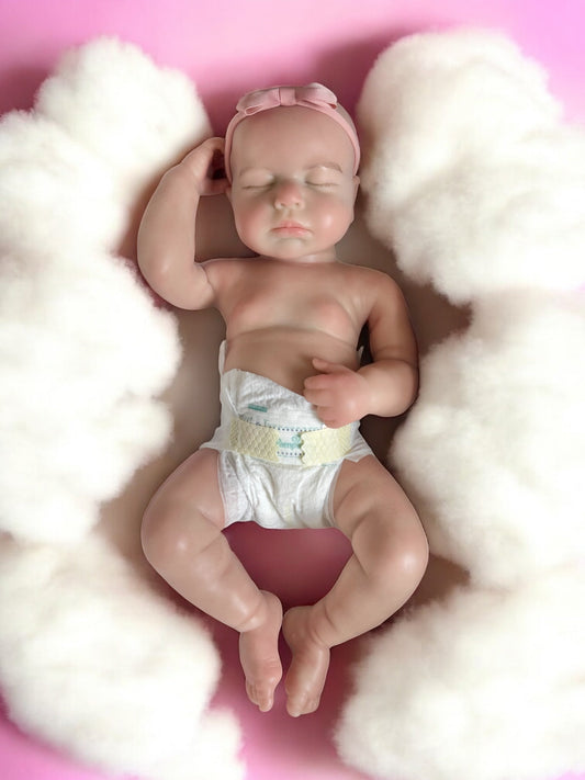 Layla – Full Body Silicone Reborn Baby Doll | Realistic Newborn Girl