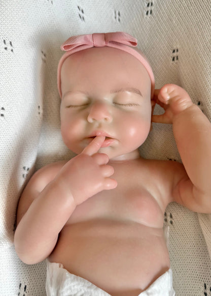 Layla – Full Body Silicone Reborn Baby Doll | Realistic Newborn Girl