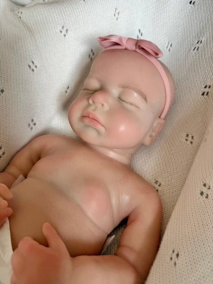 Layla – Full Body Silicone Reborn Baby Doll | Realistic Newborn Girl