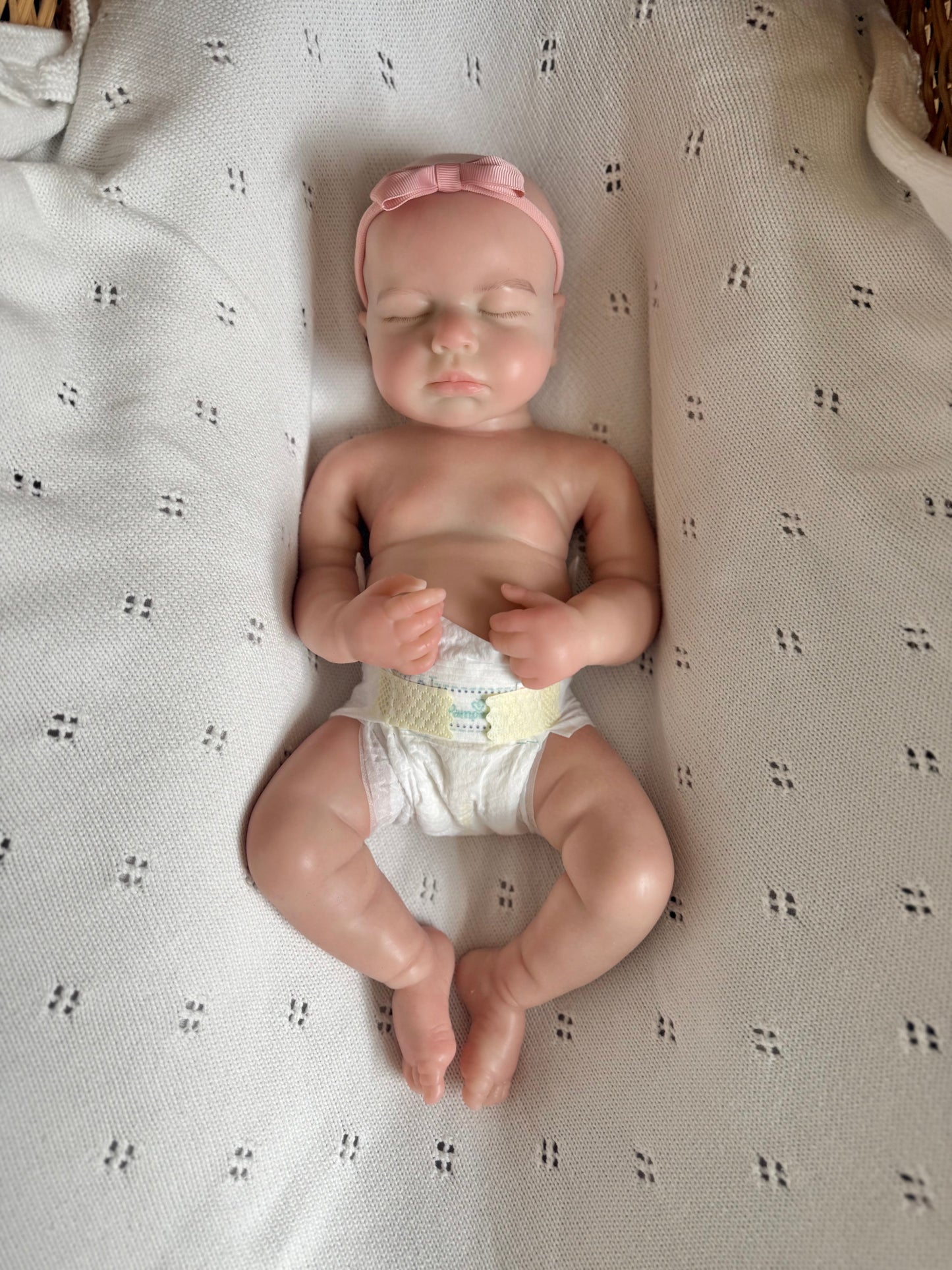 Layla – Full Body Silicone Reborn Baby Doll | Realistic Newborn Girl