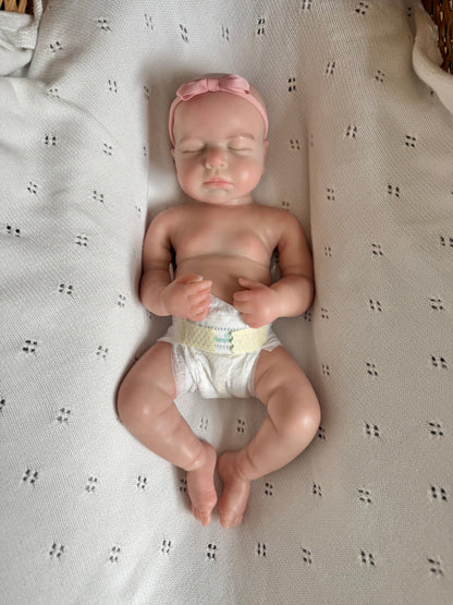 Layla – Full Body Silicone Reborn Baby Doll | Realistic Newborn Girl