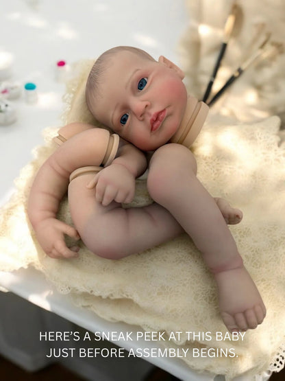 Lilly – Open Eyed Reborn Baby Doll | Realistic Newborn Girl – Crafted with Care in the UK