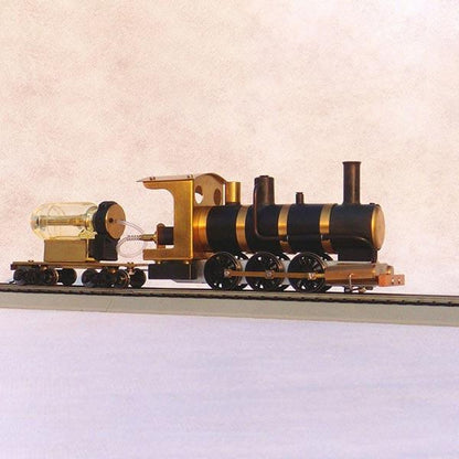 1:87 H0 Scale Live Steam Locomotive Model Train Engine with Steam Engine Boiler Fuel Tank