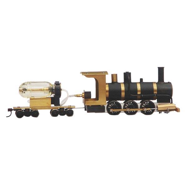 1:87 H0 Scale Live Steam Locomotive Model Train Engine with Steam Engine Boiler Fuel Tank
