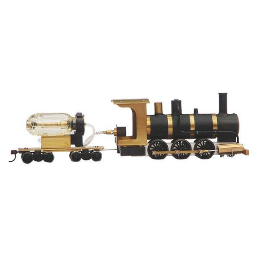 1:87 H0 Scale Live Steam Locomotive Model Train Engine with Steam Engine Boiler Fuel Tank