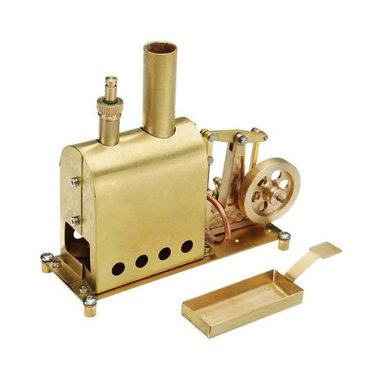 Microcosm M89 Mini Steam Boiler Steam Engine Model Gift Collection DIY Stirling Engine - Enginediy