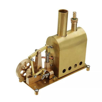 Microcosm M89 Mini Steam Boiler Steam Engine Model Gift Collection DIY Stirling Engine - Enginediy