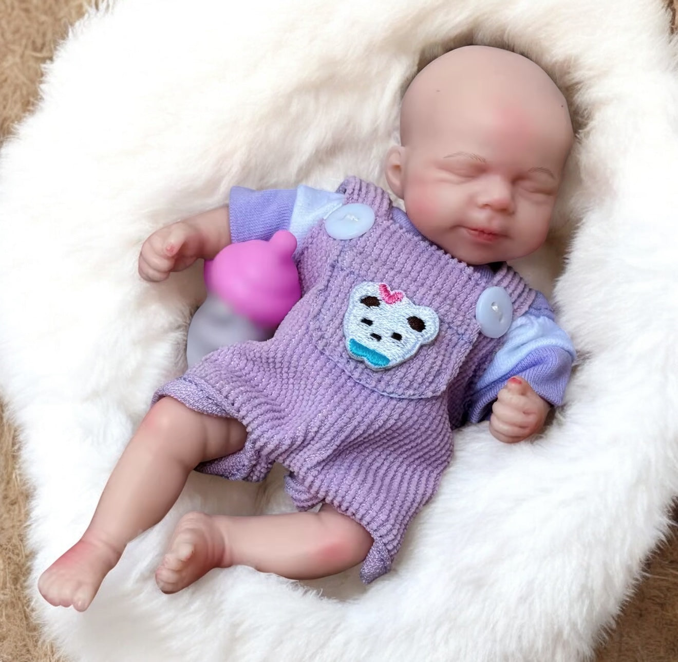 Mini Harper Silicone Reborn Doll