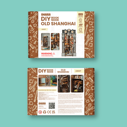 Old Shanghai Book Nook Kit | Christmas Holiday Exclusive