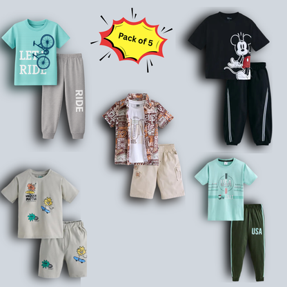 Toddler Boy Clothes - Pack of 5
