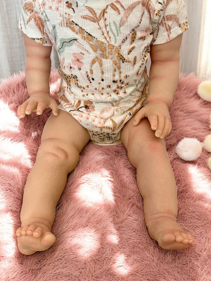 Posie – Open Eyed Standing Reborn Toddler Doll | Realistic Awake Girl – Crafted with Care in the UK