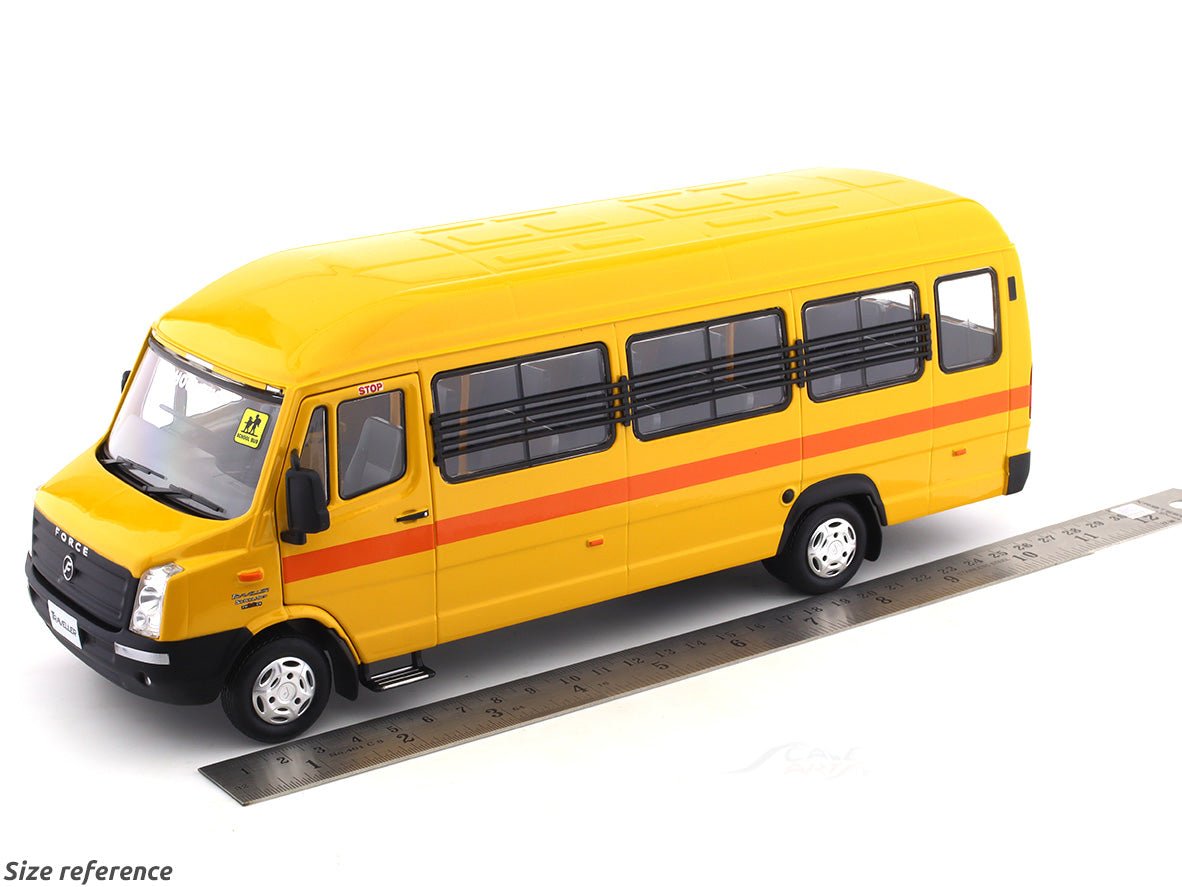Force / Tempo Traveller School bus 1:24 Dealer Edition diecast Scale Model collectible