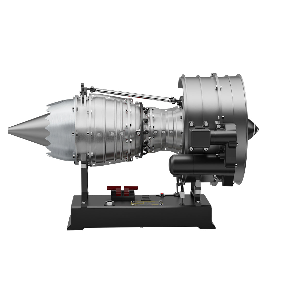 Turbofan Engine Model Kit that Works - Build Your Own Turbofan Engine - TECHING 1/12 Full Metal Dual-Spool Turbofan Engine Model Kit 300+PCS