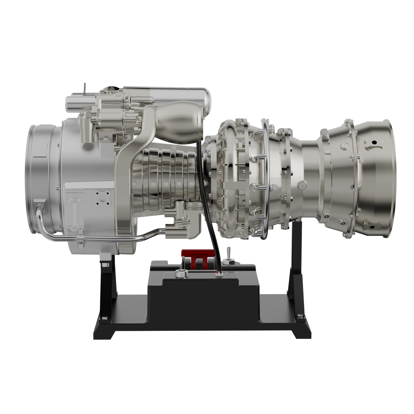 T700 Turboshaft Engine Model Kit that Works - Build Your Own Turboshaft Engine - TECHING 1/4 Metal Simulation Electric Military Helicopter Turboshaft Engine Model DM136
