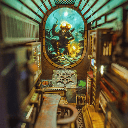 The Abandoned Submarine Book Nook Kit
