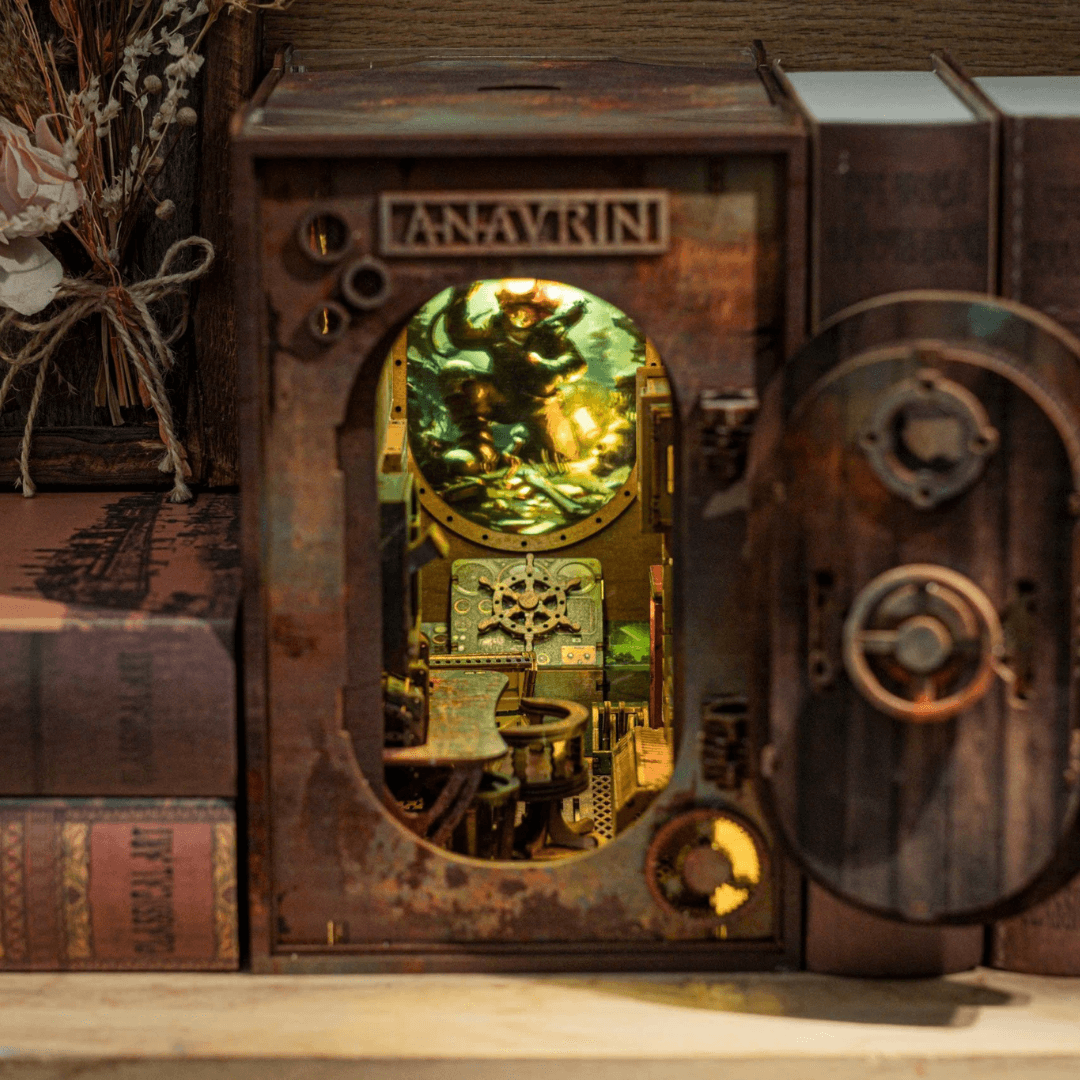 The Abandoned Submarine Book Nook Kit