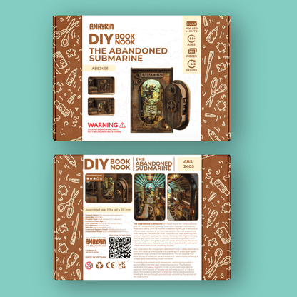 The Abandoned Submarine Book Nook Kit