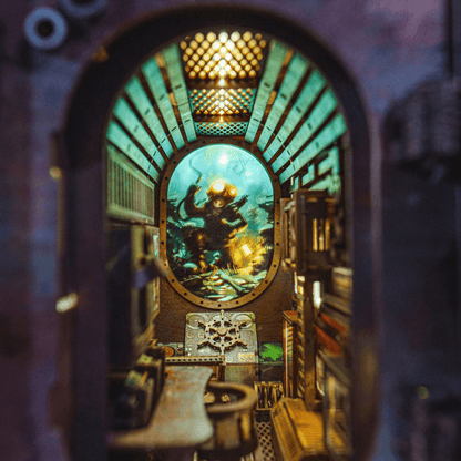 The Abandoned Submarine Book Nook Kit