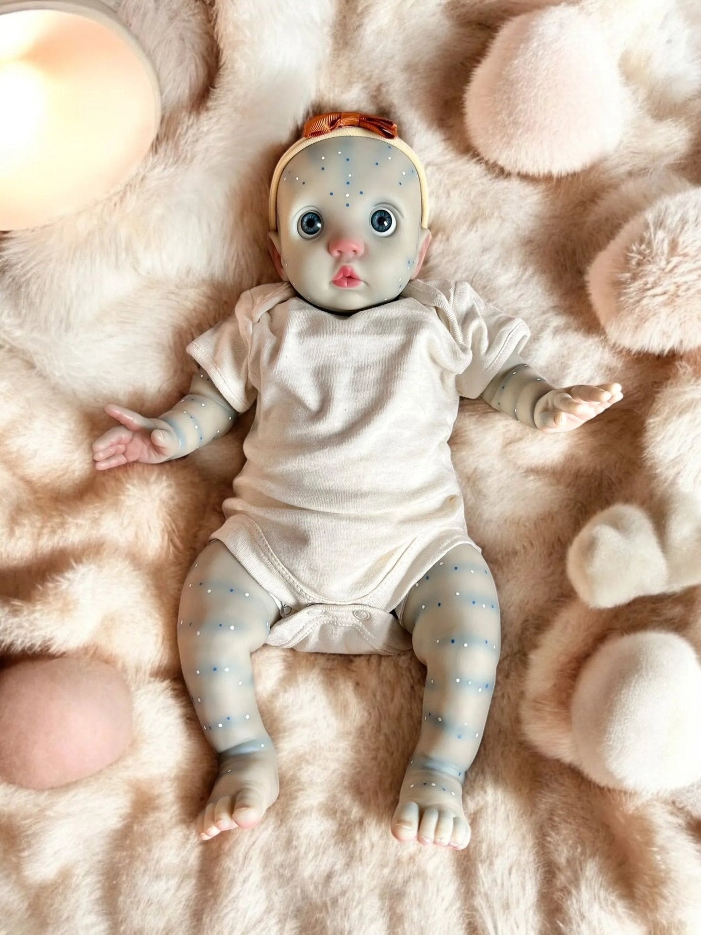 Mai – Fantasy Open-Eyed Reborn Baby Doll | Avatar-Inspired Newborn Girl – Crafted with Care in the UK
