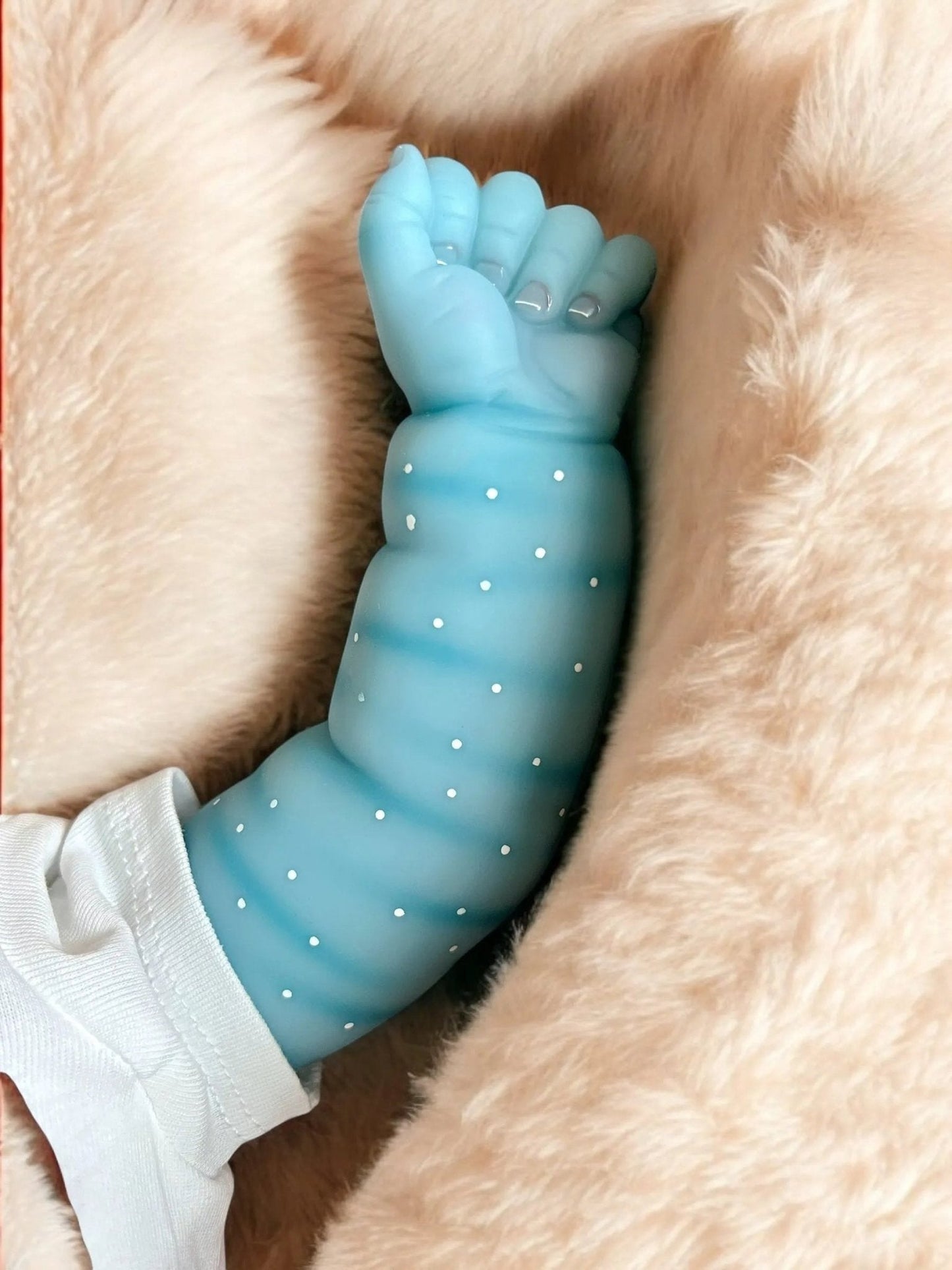 Navie – Fantasy Closed-Eyed Reborn Baby Doll | Avatar-Inspired Newborn Girl – Crafted with Care in the UK