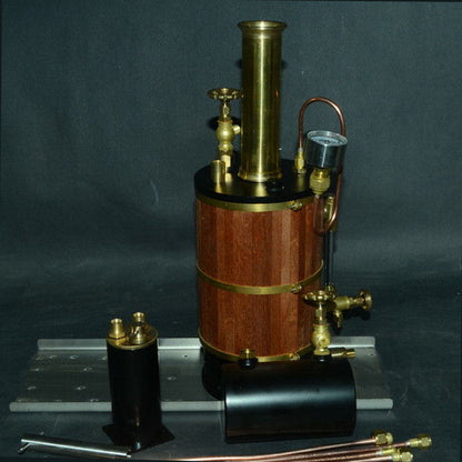 Vertical Boiler Steam Boiler Model for Steam Ship Engine Model - 230ml