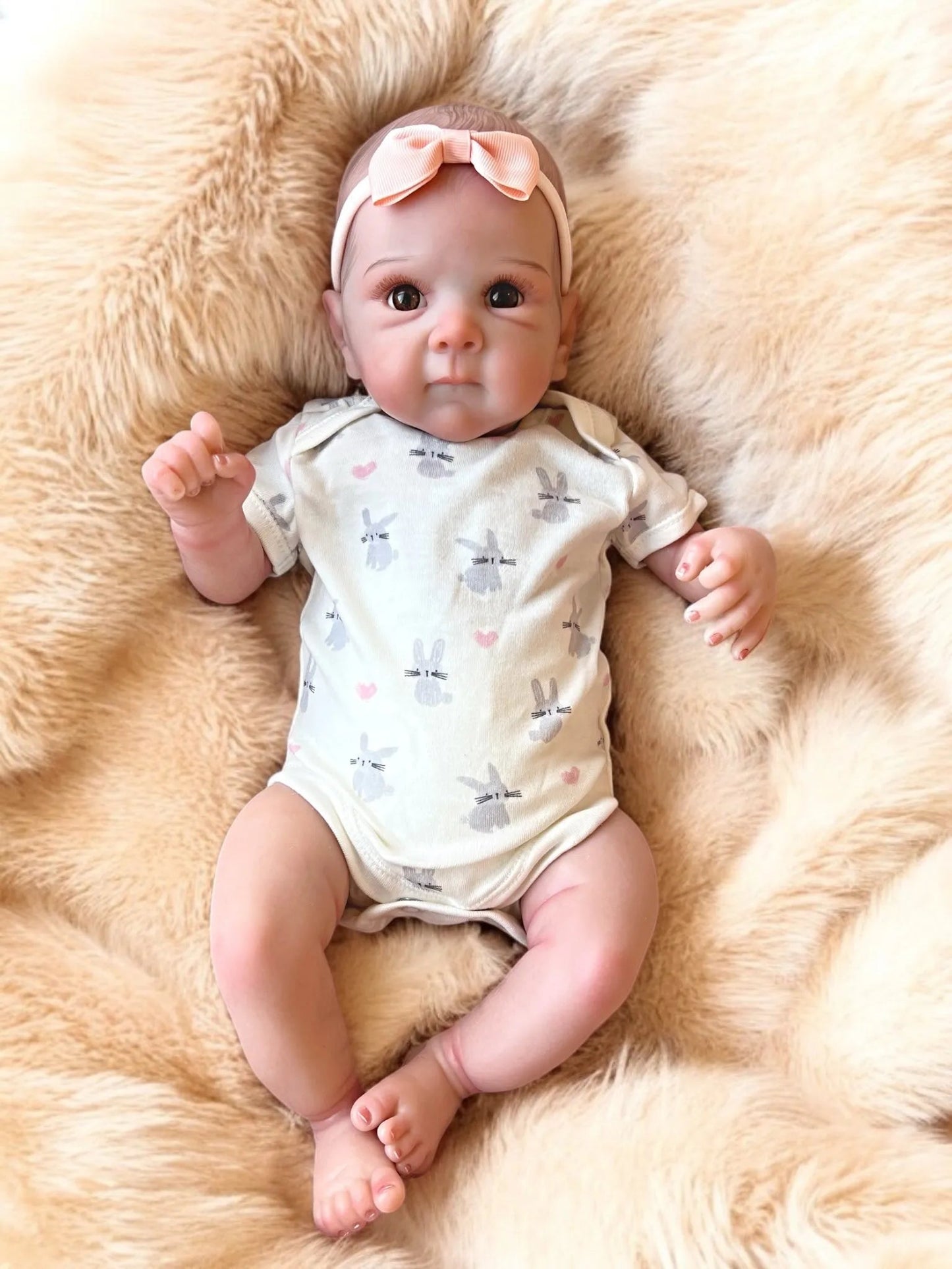 Betsy – Open Eyed Reborn Baby Doll | Realistic Newborn Girl – Crafted with Care in the UK