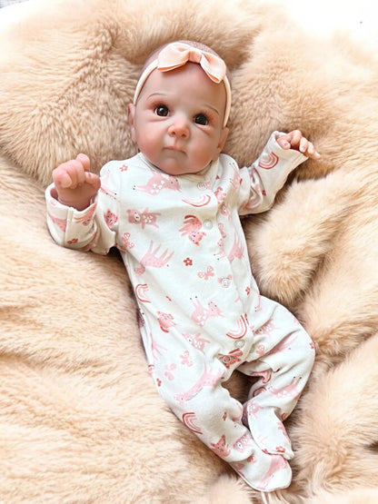 Betsy – Open Eyed Reborn Baby Doll | Realistic Newborn Girl – Crafted with Care in the UK