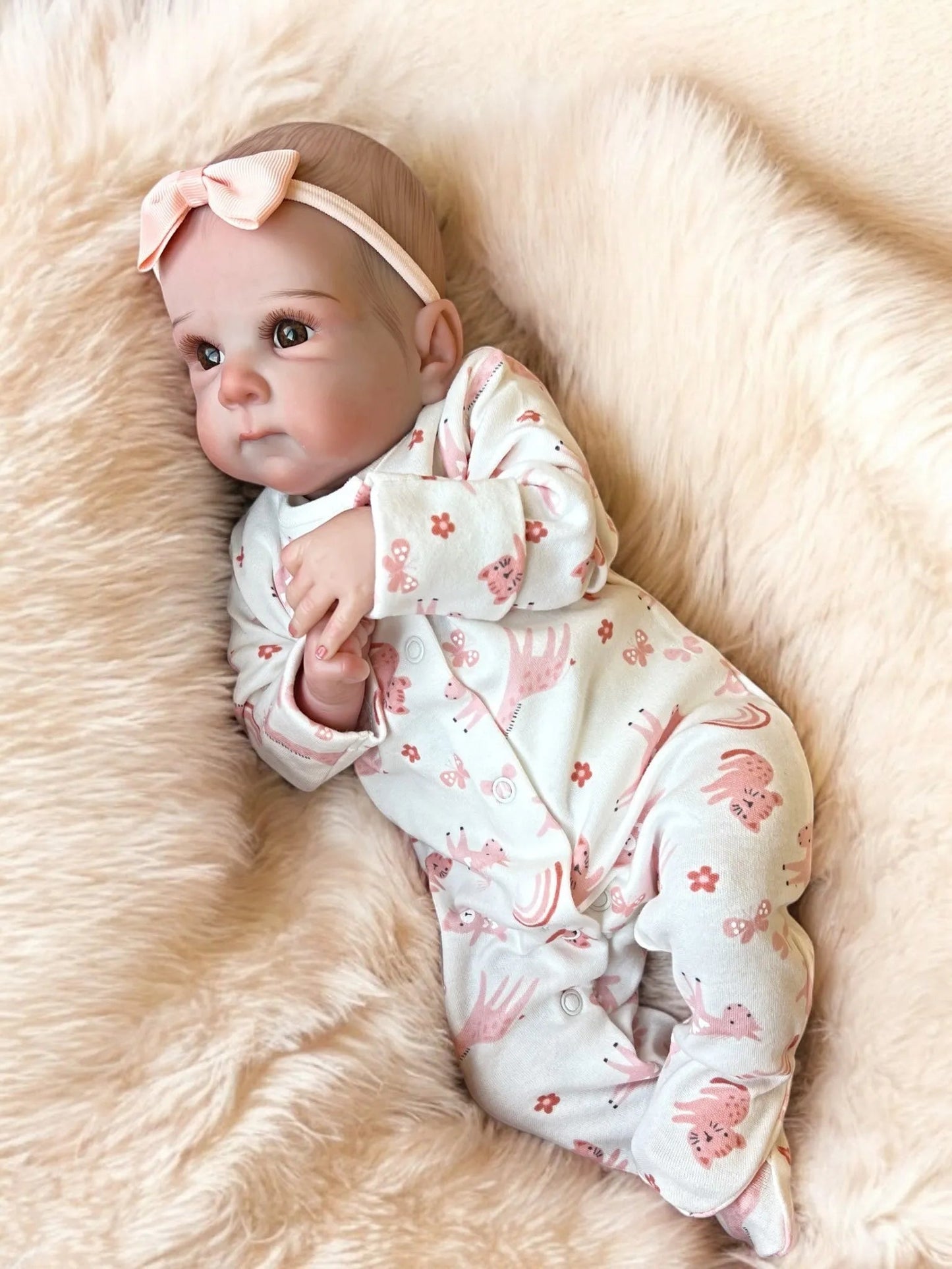 Betsy – Open Eyed Reborn Baby Doll | Realistic Newborn Girl – Crafted with Care in the UK